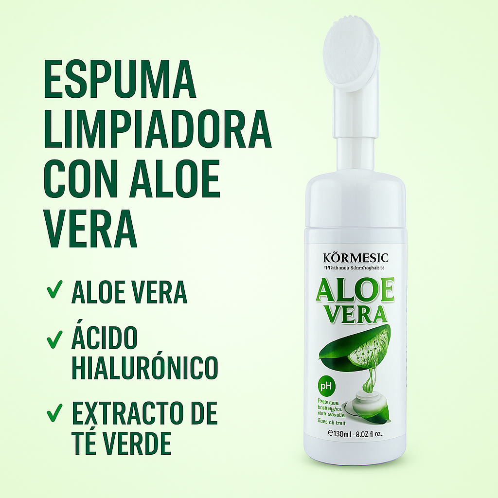 Miniatura 5 de ESPUMA FACIAL HIDRATANTE CON ALOE VERA